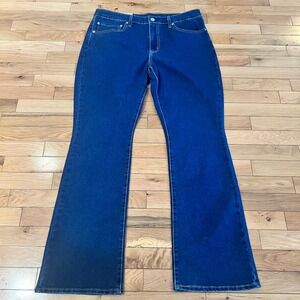 Levi's 725 High‎ Rise Bootcut Jeans Women's Size 33x32 Med Wash